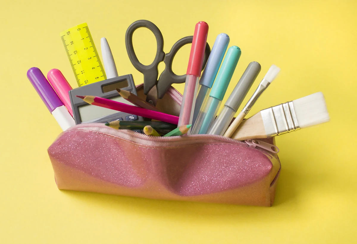 How To Remove Handwriting Printed On Small Leather Pencil Case.